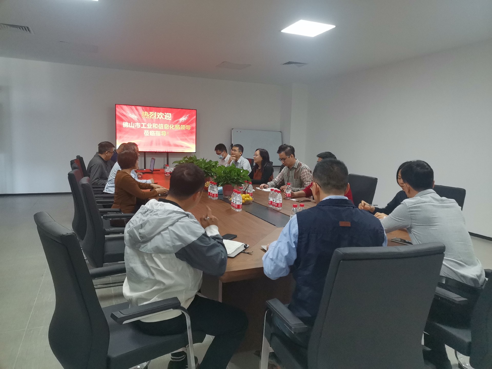 佛山市工業(yè)和信息化局?jǐn)y區(qū)、鎮(zhèn)各級(jí)領(lǐng)導(dǎo)對(duì)我司展開(kāi)調(diào)研，助力企業(yè)未來(lái)發(fā)展